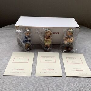 Studio Hummel 3-pc Set Goebel Berta Hummel Christmas Ornaments (Set 8) 96038